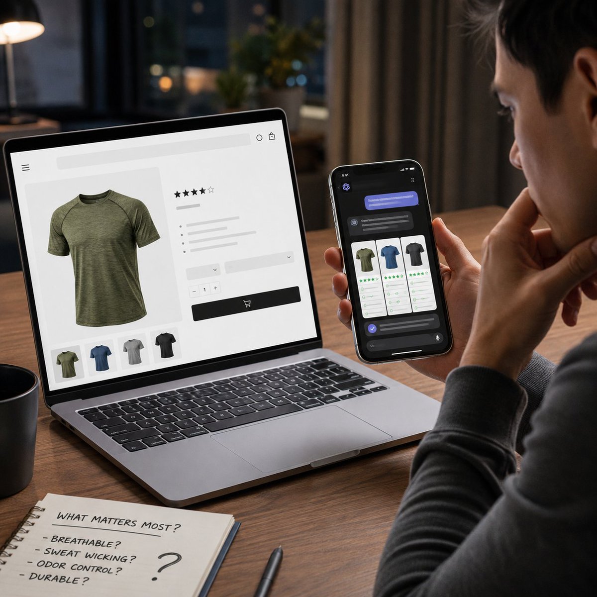 Syntrologie's tweet photo. A shopper should not need to leave your store to understand what to buy. 

But that is what happens when the page does not answer the real question. 

They go to ChatGPT. 
They compare somewhere else. 
They trust another recommendation.

 At that point, the brand is no longer guiding the decision. 

That is the risk.