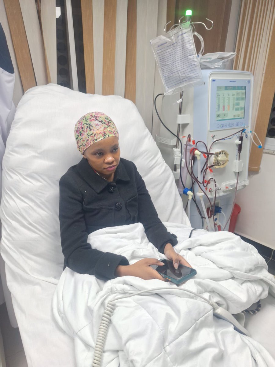 _marywanjiku's tweet photo. I'm writing this from my dialysis chair, phone in hand, because even here, even now, I have to keep showing up. 😭😭
There's no version of this fight where I get to rest and hope things work out on their own.😭
Tomorrow is my Harambee. 
Tomorrow could determine whether my life changes.

We are at KES 939,906 right now, closer than I have ever been to a number that once felt impossible.
But I won't lie to you, I need more. 
I need Kenyans on X, well wishers, people of good will, to come through for me one more time.

I have no other option than to keep begging, keep asking, keep believing that someone out there hasn't given yet but will, tonight or tomorrow. 
If that's you, please don't wait any longer. 
If you've already given everything you can, please share this one more time
Tomorrow needs every voice.

Phone: +254795526072  (Mary Githinji)
Mchanga: https://t.co/FP9wq7Uq3N