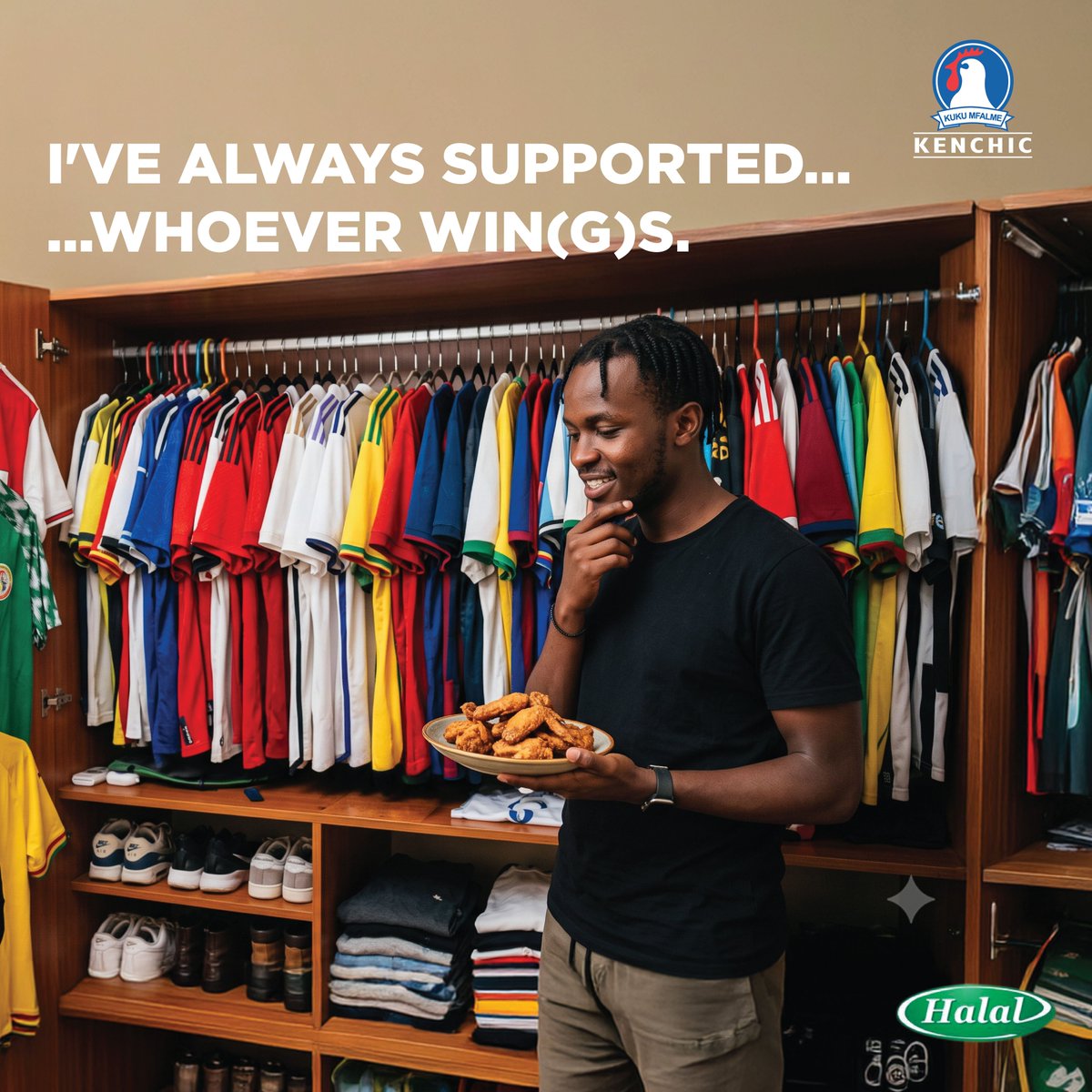 KenchicKenya's tweet photo. Amazing how every title contender gains 10 million fans overnight. We see you 📷
Choose your club then pitia your closest #KenchicMtaani and we'll sort the delicious, easy-to-make bites.
Just don’t switch sides when the snacks disappear before half-time. 📷
#KukuMfalme #Kenchic https://t.co/eRsc5BaCLI