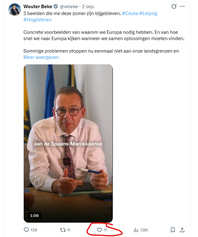 2Plot's tweet photo. 11 - Dat is het percentage dat @cdenv tracht te halen bij volgende verkiezingen, na de verschroeiende doortocht van @wbeke als voorzitter 😀 https://t.co/HyFLj1Uv7A