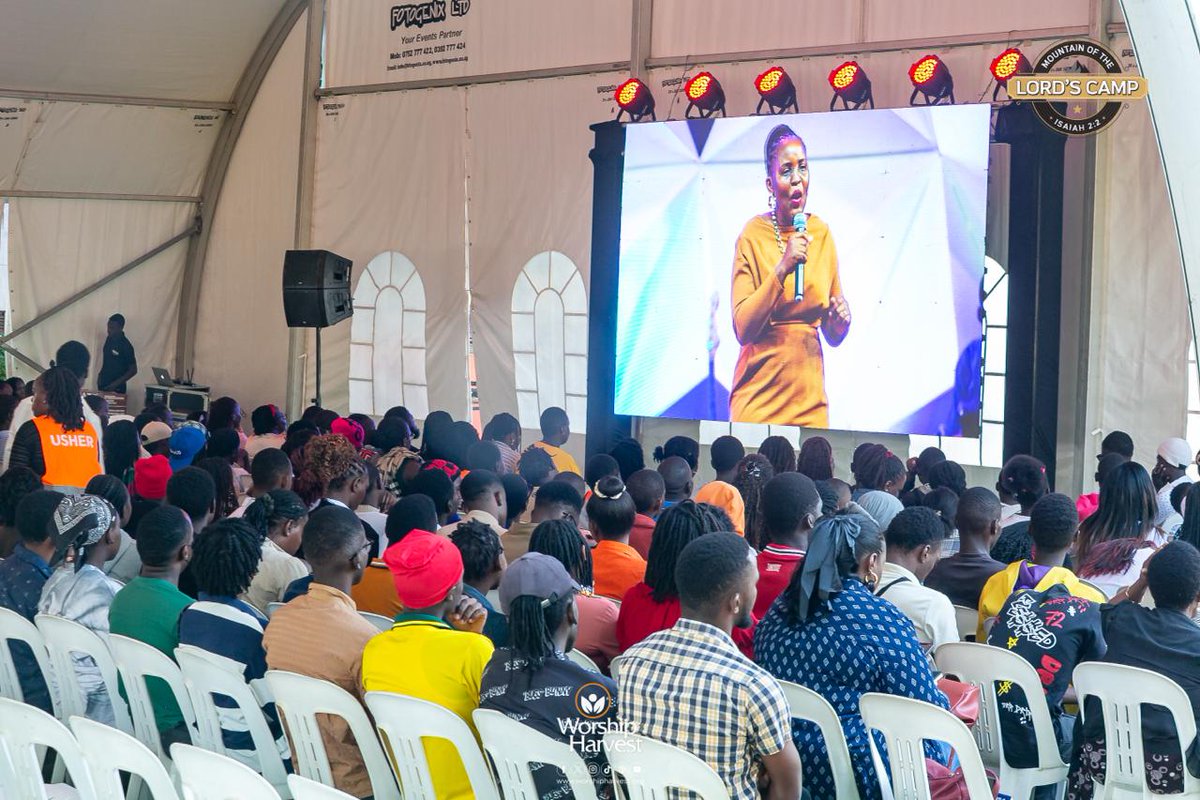 worship_harvest's tweet photo. Faith doesn’t come by worrying! Nor by trying harder! Nor by positive attitude! Nor by circumstances improving! It comes by hearing and hearing, by the WORD! ~ Pr Sarah Mukisa

#MOLC26
#WorshipHarvest https://t.co/ZaTlKf1oRh