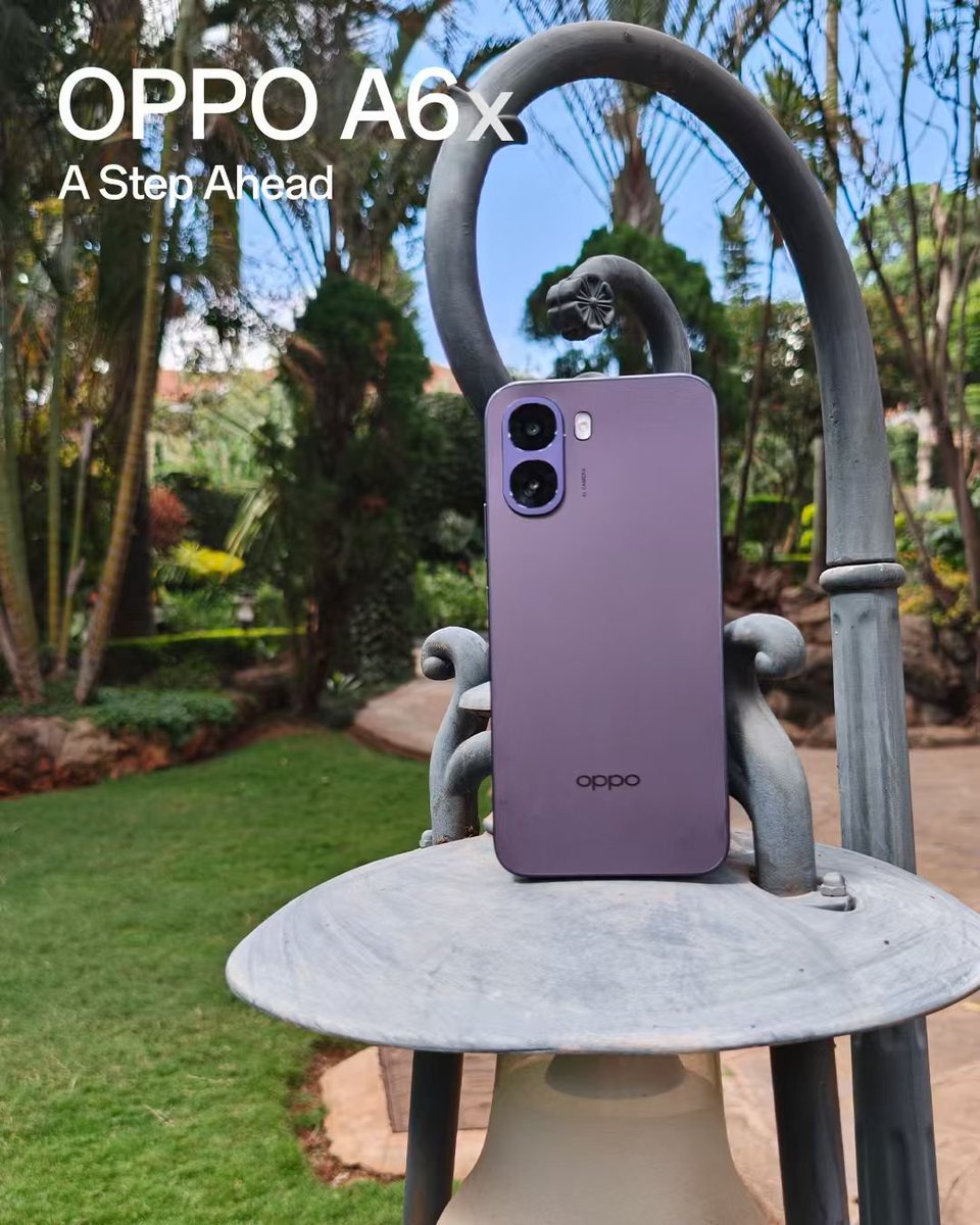 OPPOTanzania_'s tweet photo. OPPO A6x imebeba muundo maridadi wa Plum Blue unaokupa mwonekano wa kipekee unaolingana na mtindo wako.
#AStepAhead #OPPOTanzania https://t.co/nsBRNERMmP