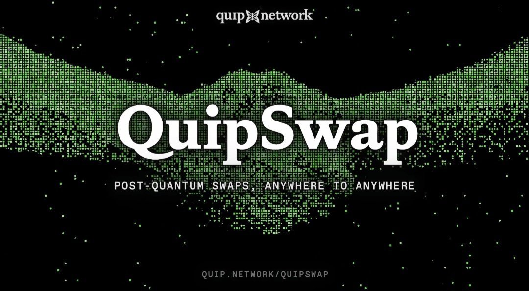 egoegodifi's tweet photo. GM CT 
Happy Friday.

QuipSwap finally makes the @quipnetwork vision easier to see.

The interesting part isn't just another swap but the architecture behind it.

QuipSwap is built for post-quantum P2P swaps where you can trade across chains without relying on a traditional bridge to move the assets first.

That changes the trust assumption.

Instead of creating another pool of bridged assets sitting somewhere waiting to be exploited, the goal is to coordinate the trade itself across networks.

And it's not restricted to one token standard either, it flows with any token, any standard.

It's already live on Base, with more EVM networks coming then we will see how far it goes once more chains are connected.

Because if Quip can make cross-chain trading feel like one native market while removing the bridge from the equation, QuipSwap becomes more than a product sitting beside the network.

It becomes a practical demonstration of what Quip's post-quantum asset layer is actually designed to do.

Anywhere to anywhere, without handing a bridge the keys.

Have you done any swap today yet?

Never Stop Quippin.