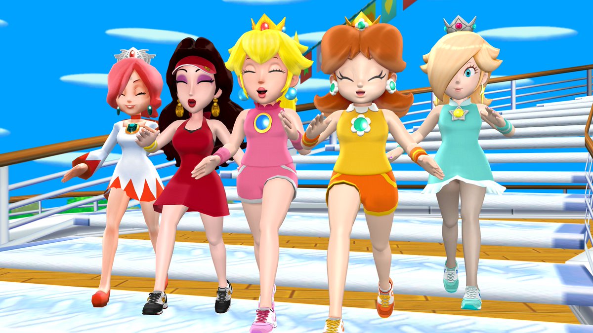 peachdaisy1248's tweet photo. ✨More Artworks!😋
#MMD #MarioFanart #PrincessPeach #PrincessDaisy #Rosalina #Pauline https://t.co/kUrOwoSn9x