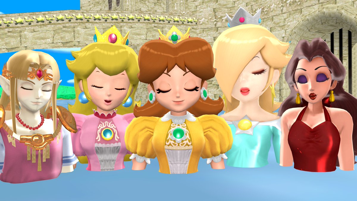 peachdaisy1248's tweet photo. ✨More Artworks!😋
#MMD #MarioFanart #PrincessPeach #PrincessDaisy #Rosalina #Pauline https://t.co/kUrOwoSn9x