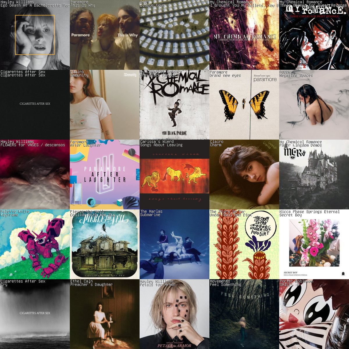 bloomingVampire's tweet photo. I have music as one of my main interests in my bio yet never post about music so imma be posting my 5x5s 🫣 https://t.co/WClSLb2NYX