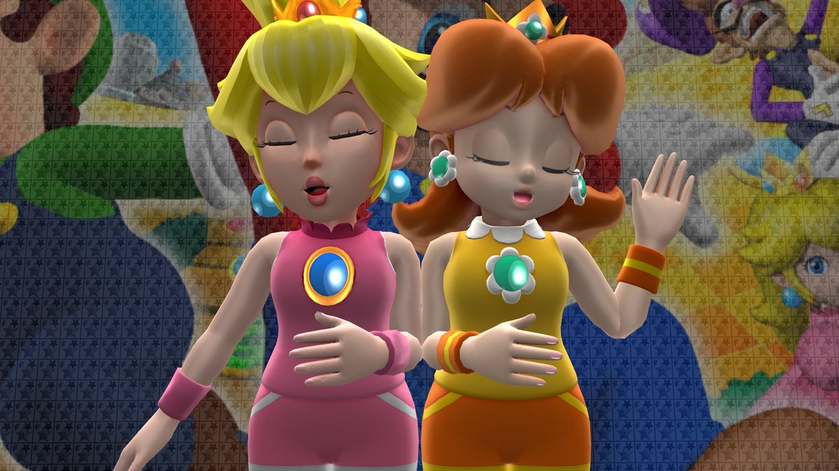 peachdaisy1248's tweet photo. ✨More Artworks!😋
#MMD #MarioFanart #PrincessPeach #PrincessDaisy #Rosalina #Pauline https://t.co/kUrOwoSn9x