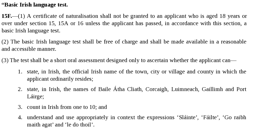 Toibin1's tweet photo. Aontú is working on a Bill seeking a rudimentary knowledge of the Irish language for those applying for Irish citizenship.

Irish is our first language. Its an enormous part of our heritage &amp; identity.

Its important that new citizens have respect for Irish values &amp; culture. https://t.co/rjkB2HUnY5