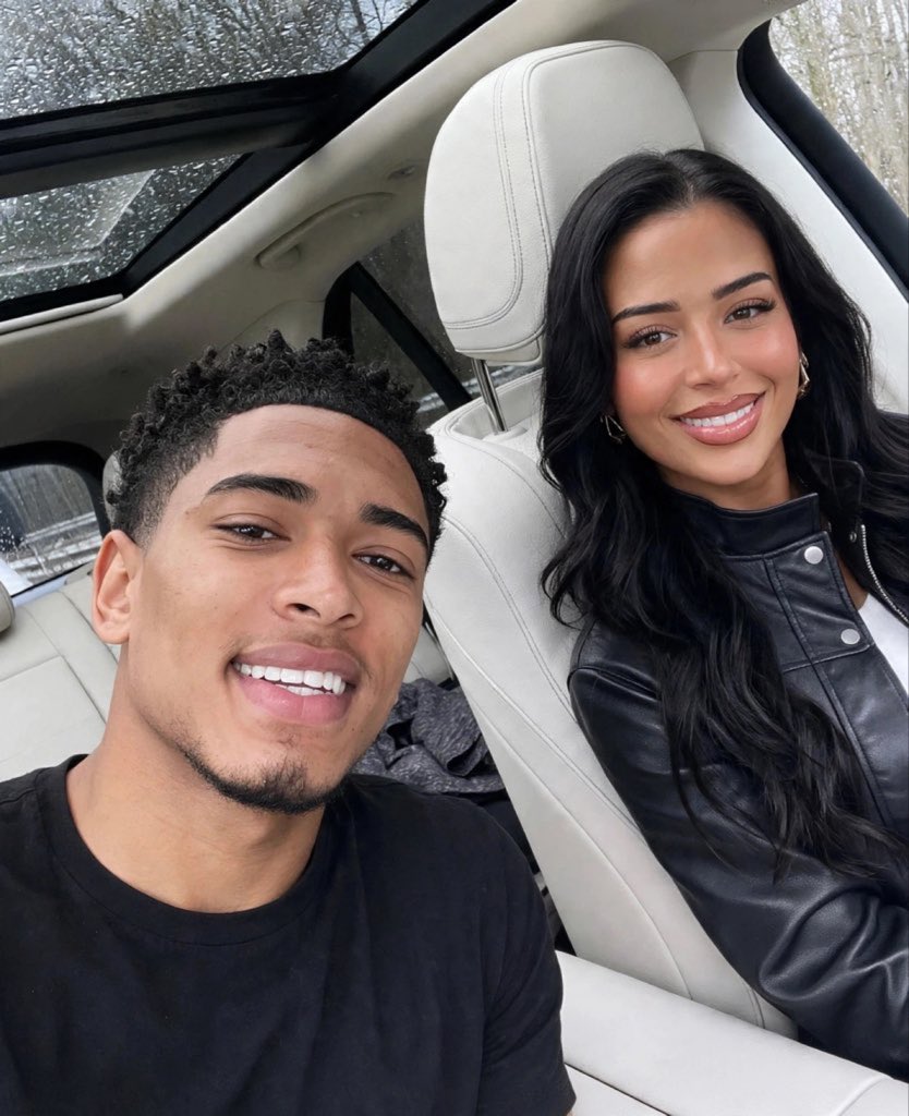 IamJoe_lOmiat's tweet photo. Jude Bellingham and his girlfriend ❤️🥰 https://t.co/MYsLzJr7yK
