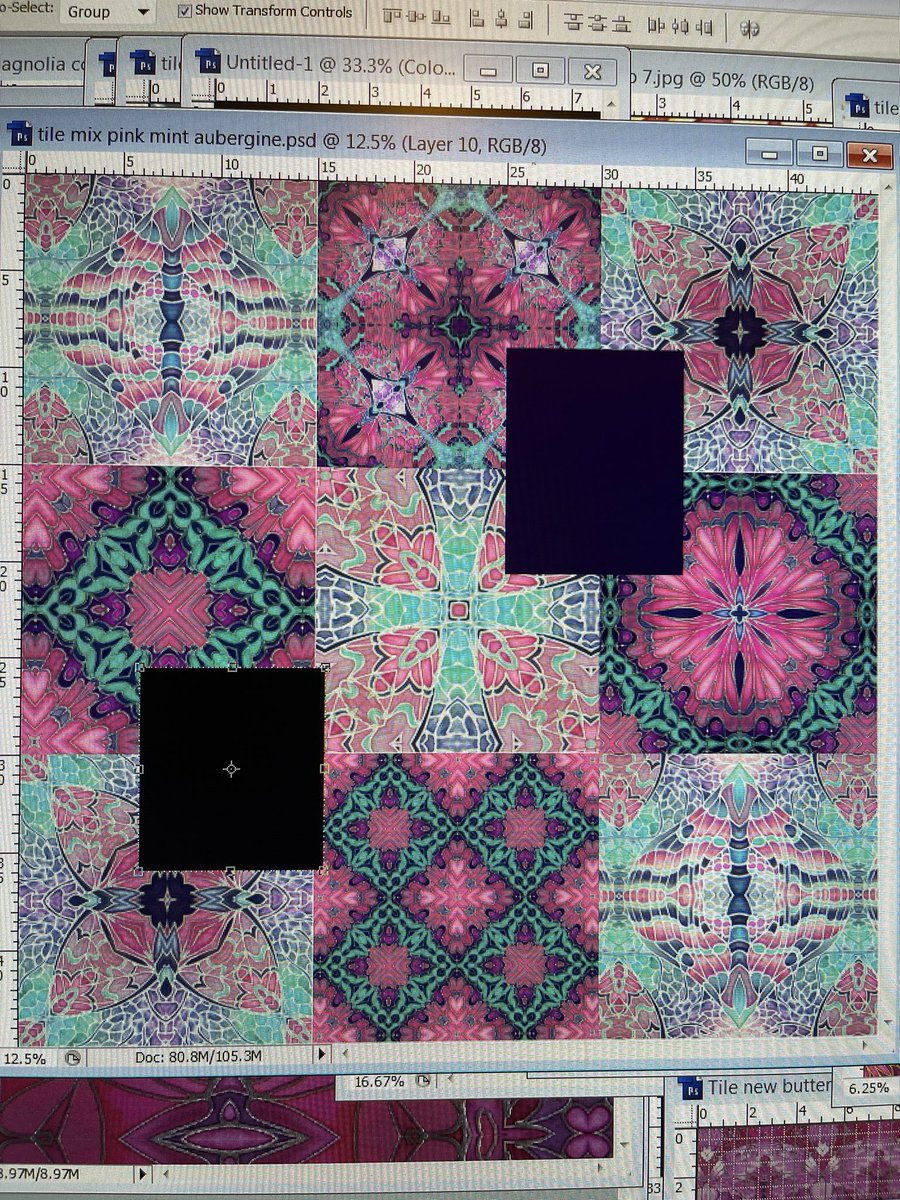 meikiecakie's tweet photo. Fun designing tile mixes. Tuning into the look the customer is hoping to achieve. #bathroommakeover #eclectic #maximalism #pinktiles #bebold ….. find me at Meikie Designs https://t.co/leMHPowh4m