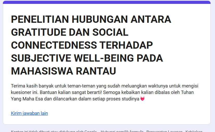 sparklinsirius's tweet photo. @PutriNurur4337 done ya kakk, ini kuesionerkuu req isi sesuai kriteriaku ya kakk (usia isi diatas 35 tahun)
https://t.co/Nw8upodjab https://t.co/sYjq2ebtaP