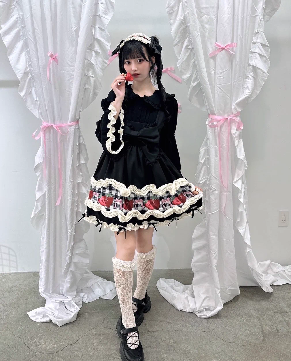 Jamieエーエヌケー 姫袖トップス ブラック×ブルー ゴスロリ Jamie エーエヌケー on X: 