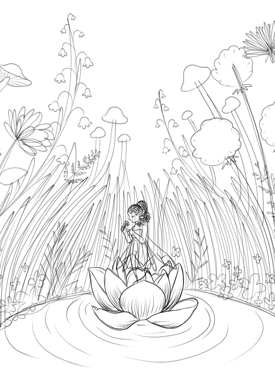 OrcaWail's tweet photo. I wanna put this on a t shirt when its done and wear it
Tried drawing goddess braids for the first time!!

#redbubblesoon #wip #fairy #oc #ocart https://t.co/BsWKJKKv4z