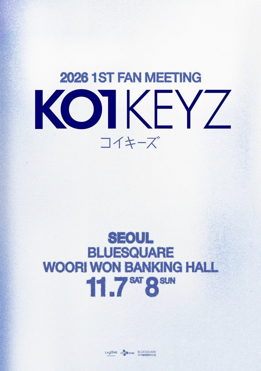 tokupia's tweet photo. 🎫#WTS 2026 KO1KEYZ 1ST FAN MEETING IN SEOUL 🇰🇷💖✨

KO1KEYZ「1ST FAN MEETING」ソウル公演、チケット代行・確保受付中です！🔥
1F前方・良席を中心に、ご希望の条件に合わせて対応いたします💎

📍 会場：BLUESQUARE WOORI WON BANKING HALL
🗓️ 公演日：
【2026年11月7日(土)】
【2026年11月8日(日)】14:00

🎟️ Available Tickets
✨ Floor 1F ABC → 5列以内 / 前方良席
✨ Stand → Random
✨ 1F前方・良席優先対応
✨ 単番・連番OK
✨ ご希望の条件に合わせてご案内可能◎

📩 ご購入・お問い合わせ
ご希望の公演日・席種・枚数・ご予算をご記載のうえ、DMまでご連絡ください💌

#チケット代行 #KO1KEYZ #コイキーズ #코이키즈 #KO1KEYZ_1ST_FAN_MEETING_IN_SEOUL #BLUESQUARE #ブルースクエア #ソウルコン #ペンミ #韓国代行 #韓国チケット #コンサート代行 #海外コンサート代行 #KPOPチケット #良席 #神席 #티켓대행 #대리티켓팅 #티켓양도 #WTS #WTE
