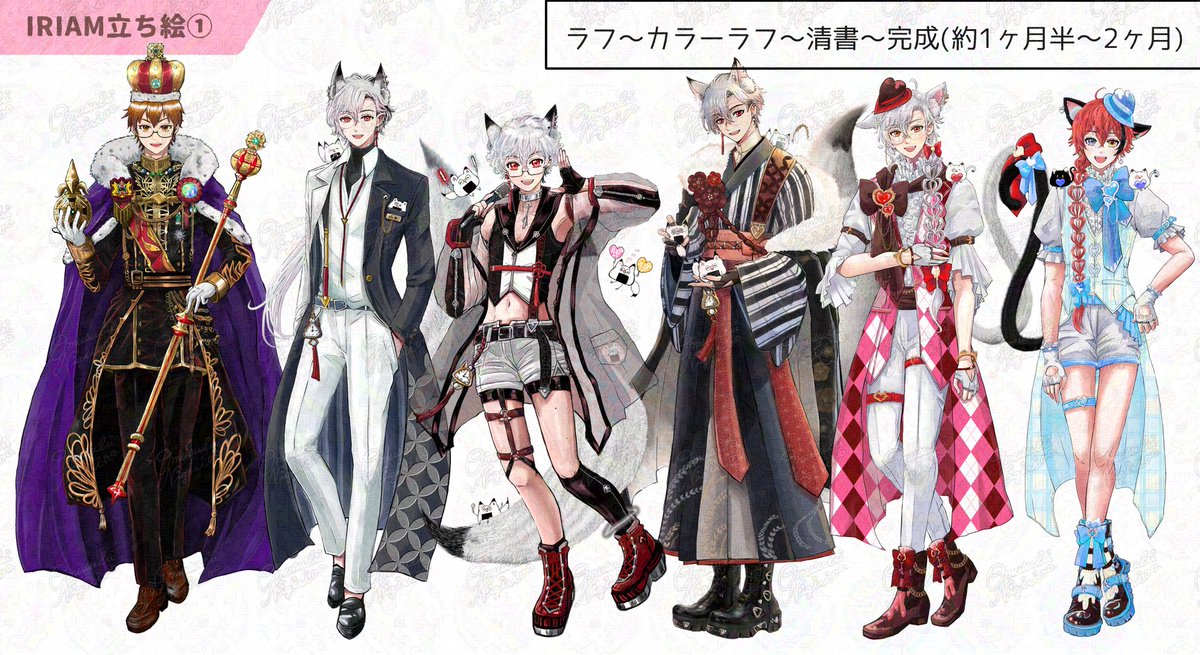 Fairy_Onigiri's tweet photo. IRIAM現役活動中の
絵師ライバー緒結(おむすび)ニギリ
と申します🍙
イラストレーター/デザイナーです
IRIAMの立ち絵、衣装デザイン、ミニキャラ、1枚絵の #有償イラスト お探しの方！ご予算に合わせて塗りの変更可能です！個人勢の方大歓迎🫶

コンセプトが決まってなくて……
大丈夫です☺️しっかりヒアリングしますので、ご安心ください。

【緒結ニギリがオススメな理由】
①2.5周年を超えた現役ライバー
いきなり居なくなる心配がない。
自分と大切なリスナーちゃん達をを守る為にも、逃げるなんて無責任な事はしません。

②既に6人のライバーさんのママ
リピーターさんもいらっしゃいます。みなさまに全力で輝いて欲しいので、母として絵師として自枠はほぼ作業配信で作画にあたっています。絵が大好きなのですよ！

③絵柄が豊富
かわいい/きれい/かっこいい/ファンタジー/ダーク/繊細/淡め/癒し/なんでも描きます。
元絵に寄せる事も出来ます
得意は厚塗り、キラキラ、画面の奥で動き出しそうな生きた表情が特徴。

④相談がしやすい人柄
初対面でも、固すぎず柔らかく包み込む会話テクニックで緊張がほぐれる。
文面が苦手な方も、人見知りで…という方も通話で直接、お打ち合わせ。話中盤には、皆さま笑顔が生まれています。

⑤まるで作画配信?!
フルオーダーの有償イラストの場合、初回の打ち合わせはdiscordの画面共有で行います。
AIで無いことを証明することで、不安も和らぐかと思います。実はこの初回でカラーラフまで仕上げてしまうんです。筆早です
ご依頼のお悩みも、作画を見ながらだとアイデアが無限に湧いてきますよ！
お打ち合わせがとにかくエンターテインメントです✨

⑥この絵師とにかく声がいい
圧のない声が、癒し系。心地よい中音域のメロボイスだそうです🫨打ち合わせは皆さま楽しんで頂いております。雑談を交えながらなので、ご依頼が初めての方もあっという間に時間が過ぎてしまい、気づいたらお菓子を食べながら画面を見ていた、なんて方も(どうぞ食べてください)ありがたい事に、直接お話出来てよかったと皆さま口を揃えて言ってくださいます。

⑦お取引決済は安心の「アズカリ」で
緒結ニギリは、アズカリご入金確認にご依頼着手です。
前払いで入金して飛ばれたことがあって、というご相談も多いです。許し難い😡
ですが、これなら大丈夫!!!!!!!!!!!!!!!!!!!
アズカリは文字通り、ご入金後、完成するまでお取引金額を預かってくれるアプリです。ご依頼イラストの最終確認が済んでようやく、ロック解除で絵師に支払うというもの。手数料は業界でも最安！匿名お取引なのも安心ですし、ずっとこちらを利用しています。

⑧時間を気にせずやり取り可能
急ぎお願いしたいことがあったのに、忙しくて連絡が深夜に……という方もお気遣いなく。起きていたら返信します。
納品完了後に、やっぱり差分も欲しい、返礼品に使うために透過した人物の見切れている場所を描き足す、などの追加依頼もバッチリやらせていただきます😊👌

お気軽に、DMでお見積もりやご相談も受け付けておりますので、気になった方はぜひ✨️どうか、貴方とのご縁がギュギュッと結ばれますように。

https://t.co/2Fhlp4CtMd
有償依頼リンク