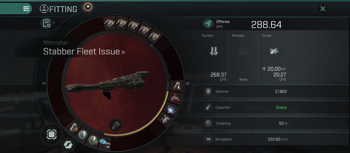 wellington_liam's tweet photo. My ship
My fitting gonna replace mid slots all 3 to Nosferatu leech energy but it cost to much power to equip probably lose some low slots equips doesn't need gyrostabilizer and capacitor I guess

@EveEchoes https://t.co/8Hg62bNPXJ