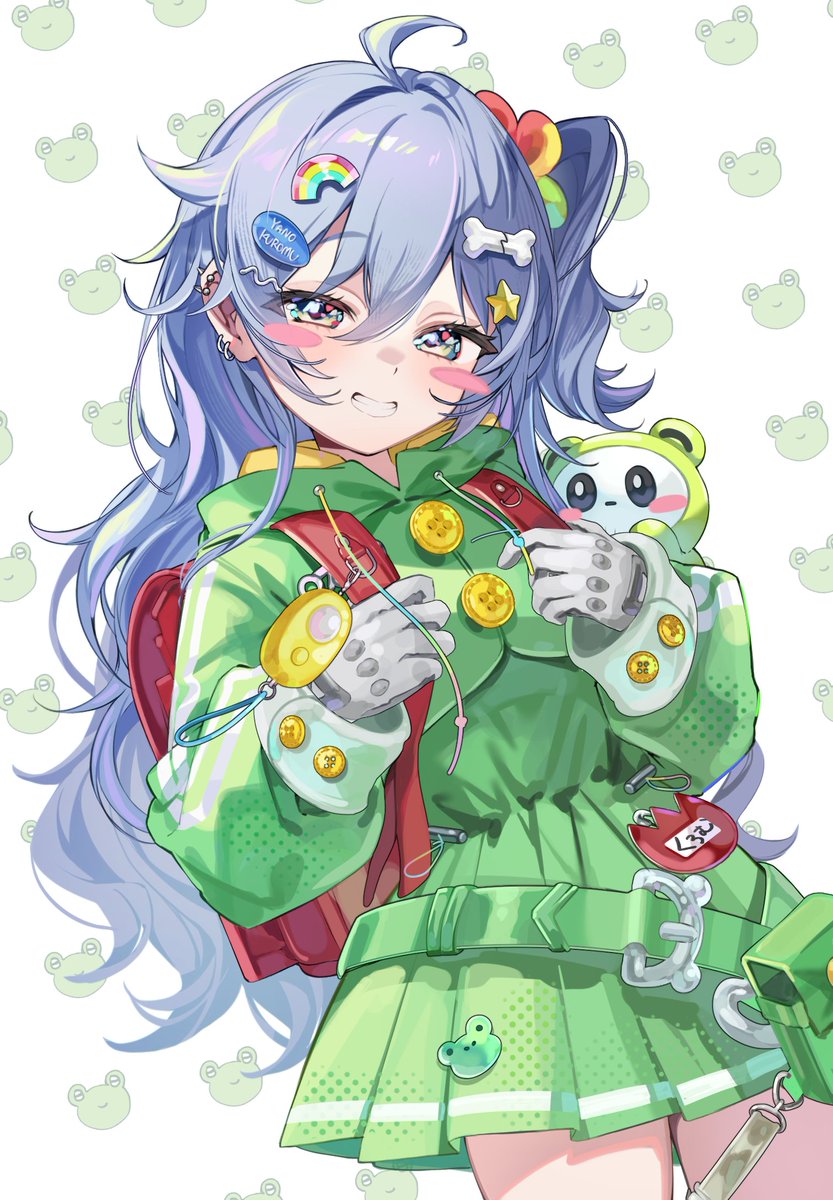 fwfw828's tweet photo. #くろむアーツ　🐸🌈🌟📛 https://t.co/TnRSkEiNEf