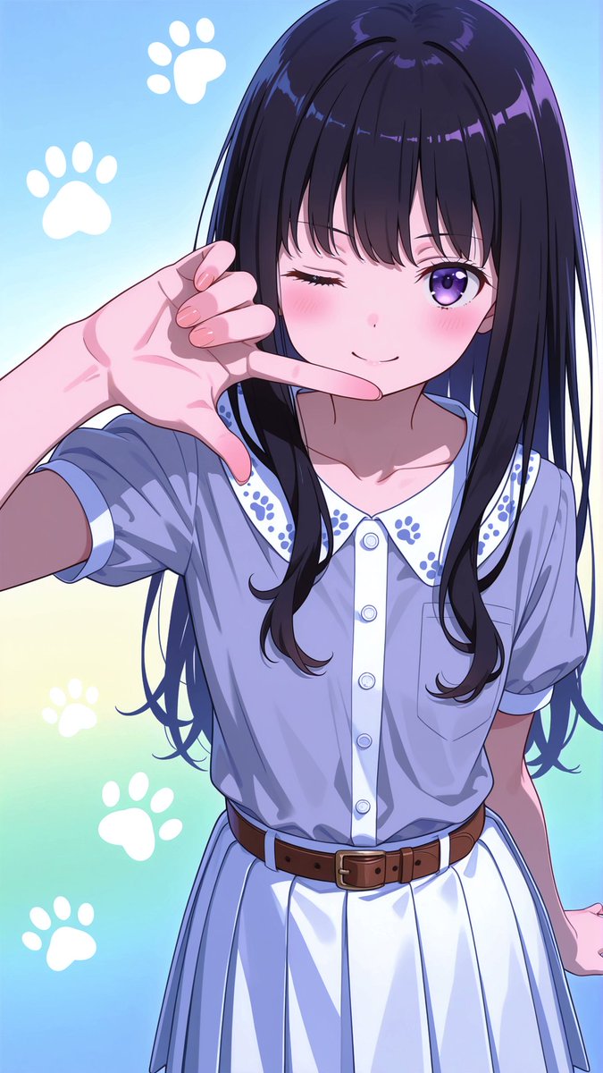 BlueRabbit_2022's tweet photo. #リコリコ
井ノ上たきな「まだこんなに暑いのに、もう秋なんですね。……せっかくですし、もう少しだけ夏を楽しんでいきますか？」

みなさんなら、夏の終わりにもう一度やっておきたいことはありますか？ ☀️🍂 https://t.co/TuQDVwLMWS