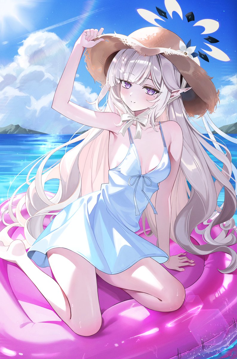 chamcham_ee's tweet photo. 海、夏、ヒマリ🏖️
#ブルアカ #ブルーアーカイブ  #bluearchive https://t.co/PnzHAoPt6Y