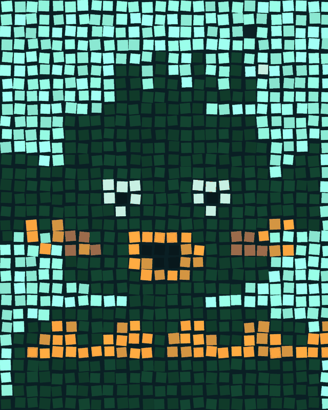 hypeDecays's tweet photo. DECAY — 2,500 generative mosaics on @HyperliquidX .

Every panel is complete at mint. Every sale takes tiles, permanently.

There is no way to restore one. There is only not selling.

mint in under 48h.

Allowlist: https://t.co/ViKUHgxfP2 https://t.co/TZQkUKggC7