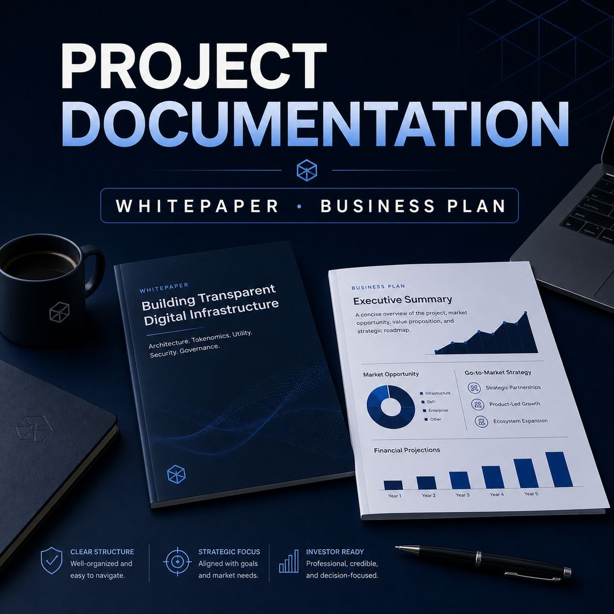 Wbe3Jason's tweet photo. Whitepapers, business plans, and project decks should explain the background, technical roadmap, and product vision clearly. We help structure and present materials for communication and outreach. #Whitepaper #BusinessPlan #Web3 https://t.co/uNWScEQ6BS