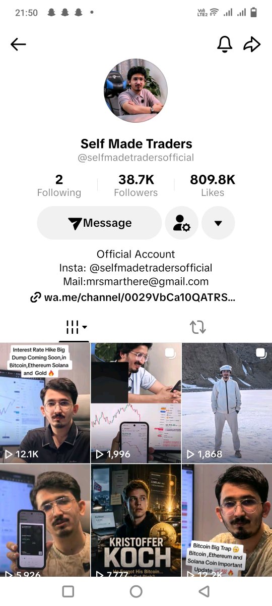 ShanMukhti37139's tweet photo. He is a big scammer don't join his premium everyone plzzz Bach jao boht bara scammer hn exchange k Sath mila howa hn kujh din profit krwata hn without sl trade deta aur phr 1 he trade main acount wash 1 month main 2 bar wash krwaya then group se remove 
#scammer #selfmadetrader https://t.co/TFxYQK8AY5
