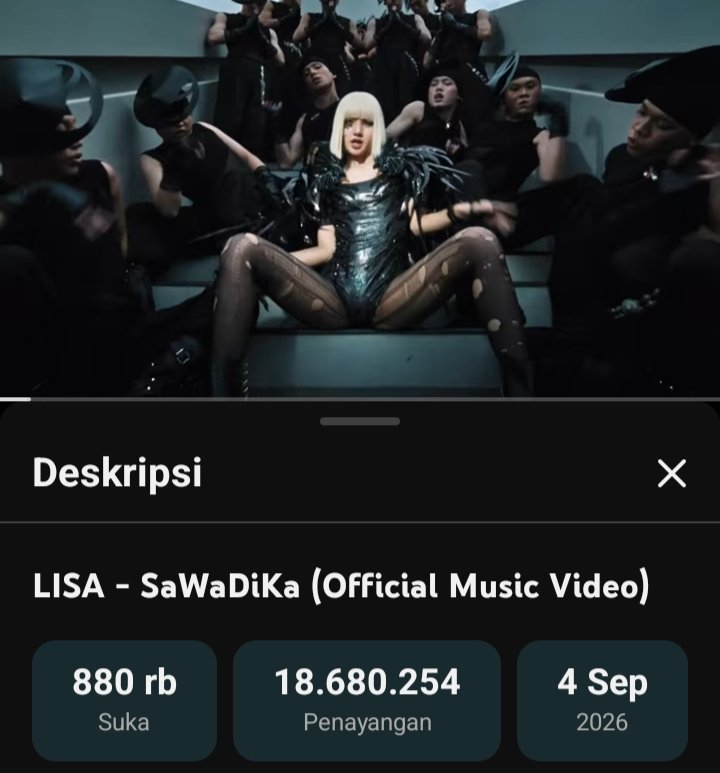 ggio3484's tweet photo. WTF LISAAA, YOU ARE GOAT❤️‍🔥❤️‍🔥❤️‍🔥 
LET'GOOOO....😭😭😭
#lisa #sawadika #goat https://t.co/ZcBTEEmMLd