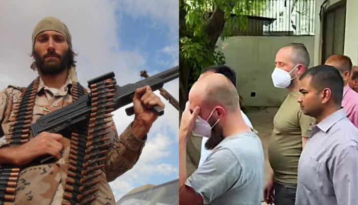 OpIndia_com's tweet photo. The NIA informed the court that 7 foreigners arrested on charges of plotting terrorist acts against India had carried out drone strike on an aircraft in Myanmar.

https://t.co/Wl9kiOFnjl

NIA said that it was necessary to question American mercenary Matthew Aaron VanDyke https://t.co/DszCUDyn34