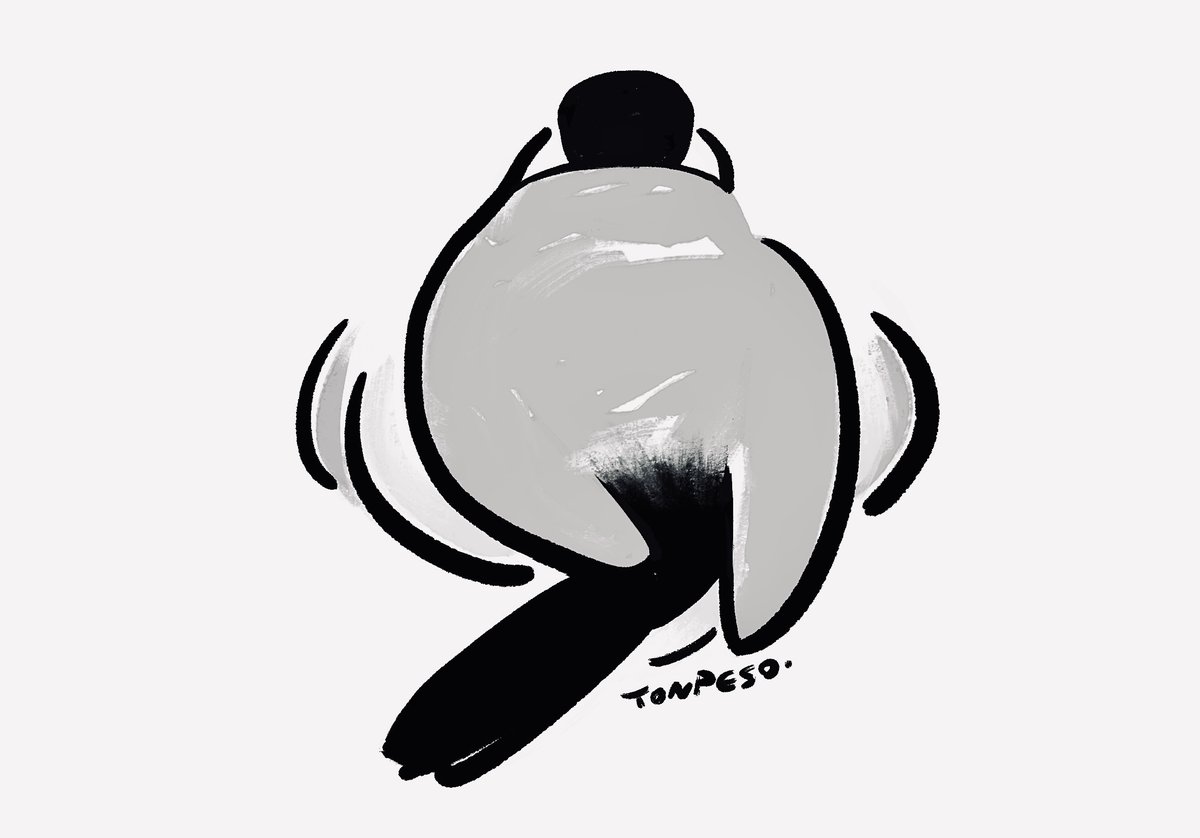 TONPESO's tweet photo. 咲く文鳥 https://t.co/KZPP2bY1Sh