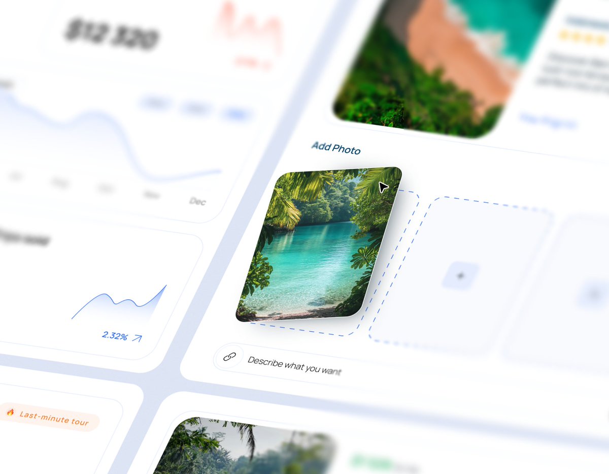 sergei_uiux's tweet photo. AI Dashboard for SaaS - Rumb https://t.co/B9vwwgdvlG