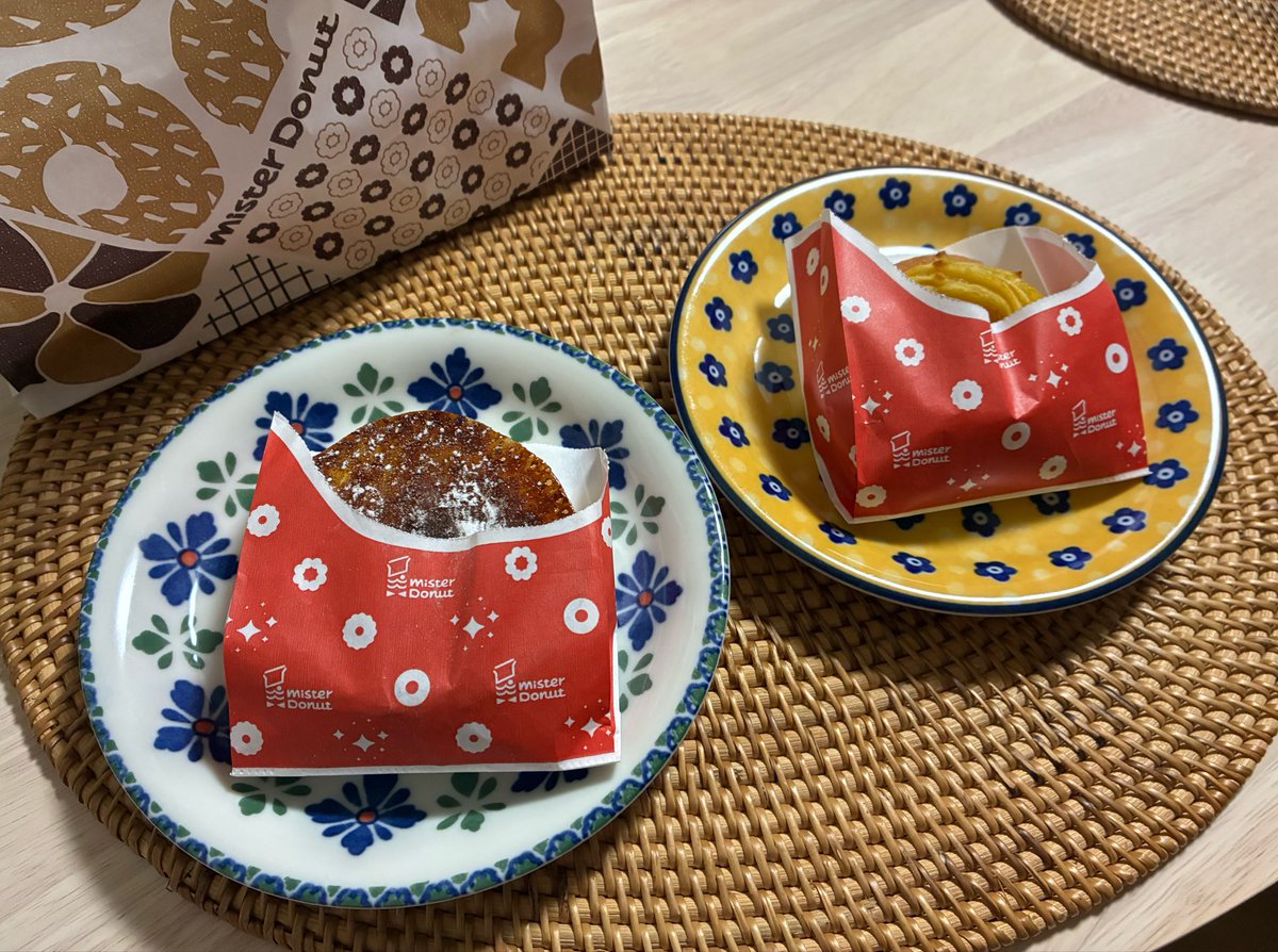 sakko_eiyo's tweet photo. ミスドも食べましたよーん https://t.co/pYlMKDVAN8