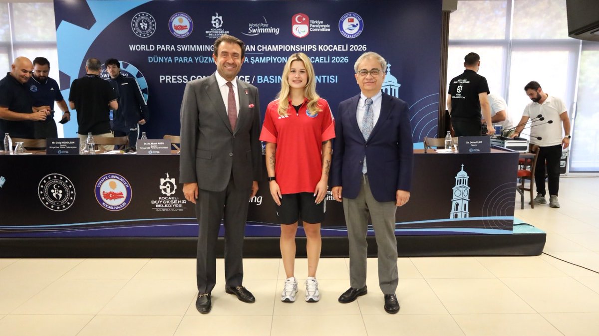 hayribaracli's tweet photo. 🏊‍♂️🇹🇷 Kocaeli 2026 Avrupa Para Yüzme Şampiyonası

Kocaeli’miz, Avrupa’nın önemli spor organizasyonlarından birine ev sahipliği yapmaya hazırlanıyor.

Avrupa’nın dört bir yanından gelecek sporcuları şehrimizde ağırlayacak olmanın gururunu ve heyecanını yaşıyoruz.

Kocaeli, sporda da uluslararası bir marka şehir olma yolunda ilerliyor. 🏆

#ŞehrimKocaeli