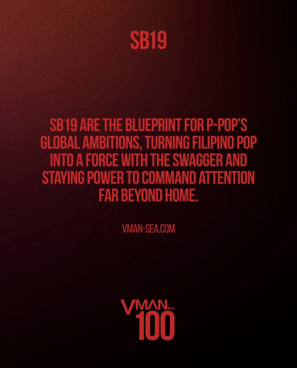PopPlanet_'s tweet photo. SB19 Hailed as the Blueprint of P-pop by VMAN Southeast Asia. https://t.co/GMSA8EAary