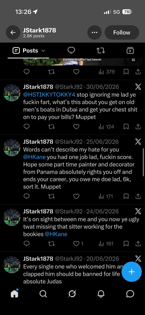 wrqhtt's tweet photo. @StarkJ92 @Ivor168274 Seem like a sound bloke you Stark. https://t.co/DbHv3213cC