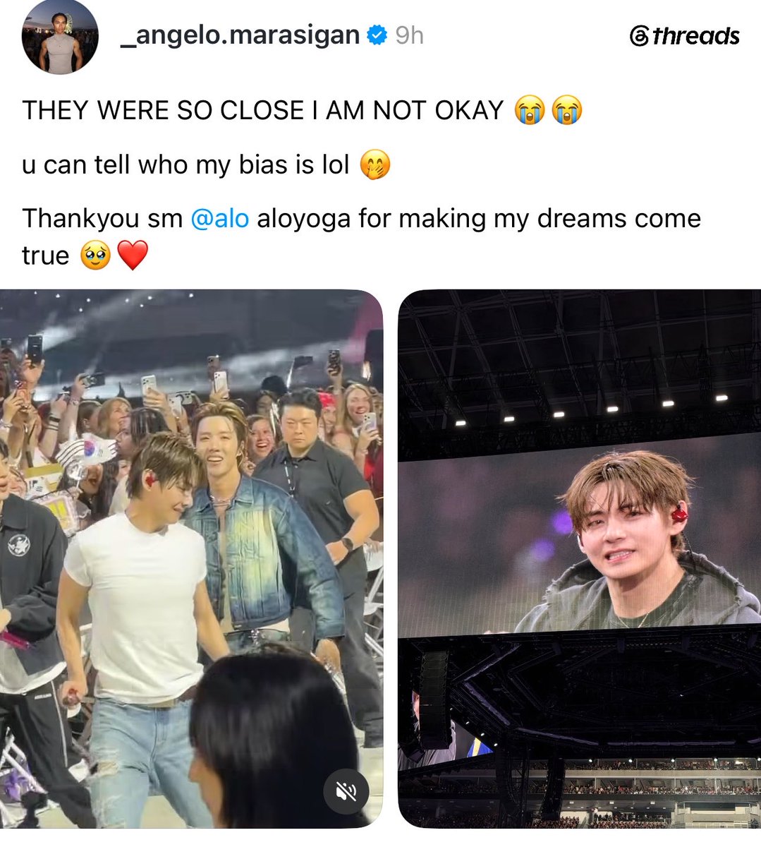 nadia_in_tokyo's tweet photo. Angelo is such a cute thv fanboy. Happy he got to see him 🥹
Angelo is a popular Tiktok content creator with over 17M followers. https://t.co/TbvTlM7XZT