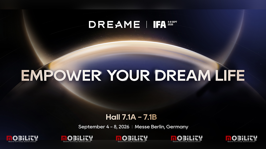 mobilitymag's tweet photo. At #IFA2026, Dreame announced 91% YoY revenue growth in H1 2026 and a 42.1% market share in Western Europe's robotic vacuum market. Moving beyond floor care, 

𝐊𝐧𝐨𝐰 𝐌𝐨𝐫𝐞 👇
https://t.co/zRwAwigyTr

@DreameGlobal #Dreame #SmartHome #TechNews  @SwapanR56454932 https://t.co/AGoQhnzmCH