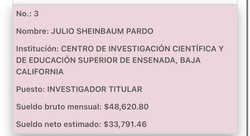 JonaPCruz's tweet photo. ¡SHEINBAUM TIENEN EN LA NÓMINA A SU HERMANO Y SOBRINO! 🔴 

Daniel Sheinbaum gana más de 30 MIL PESOS y el hermano Julio Sheinbaum se embolsa casi 50 MIL PESOS AL MES; esto según COMO INVESTIGADORES; en tanto NIEGA EL NEPOTISMO en la 4T; DESDE 2019 los SHEINBAUM tiene un LUGAR. https://t.co/ZEQh2mlz41