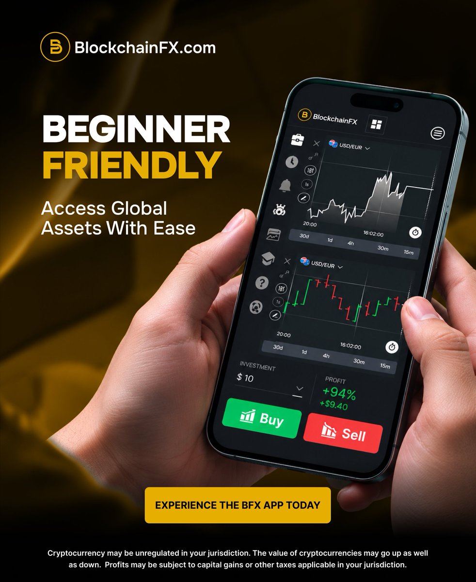 BlockchainFXcom's tweet photo. 📱 Trading made simple for everyone.

Explore global markets through an easy-to-use platform designed to bring multiple assets together in one seamless experience.

Start your journey with the BFX app 👉  https://t.co/5ckOmpX7zD

#Crypto #Trading #BlockchainFX https://t.co/PXBiWe6XQi