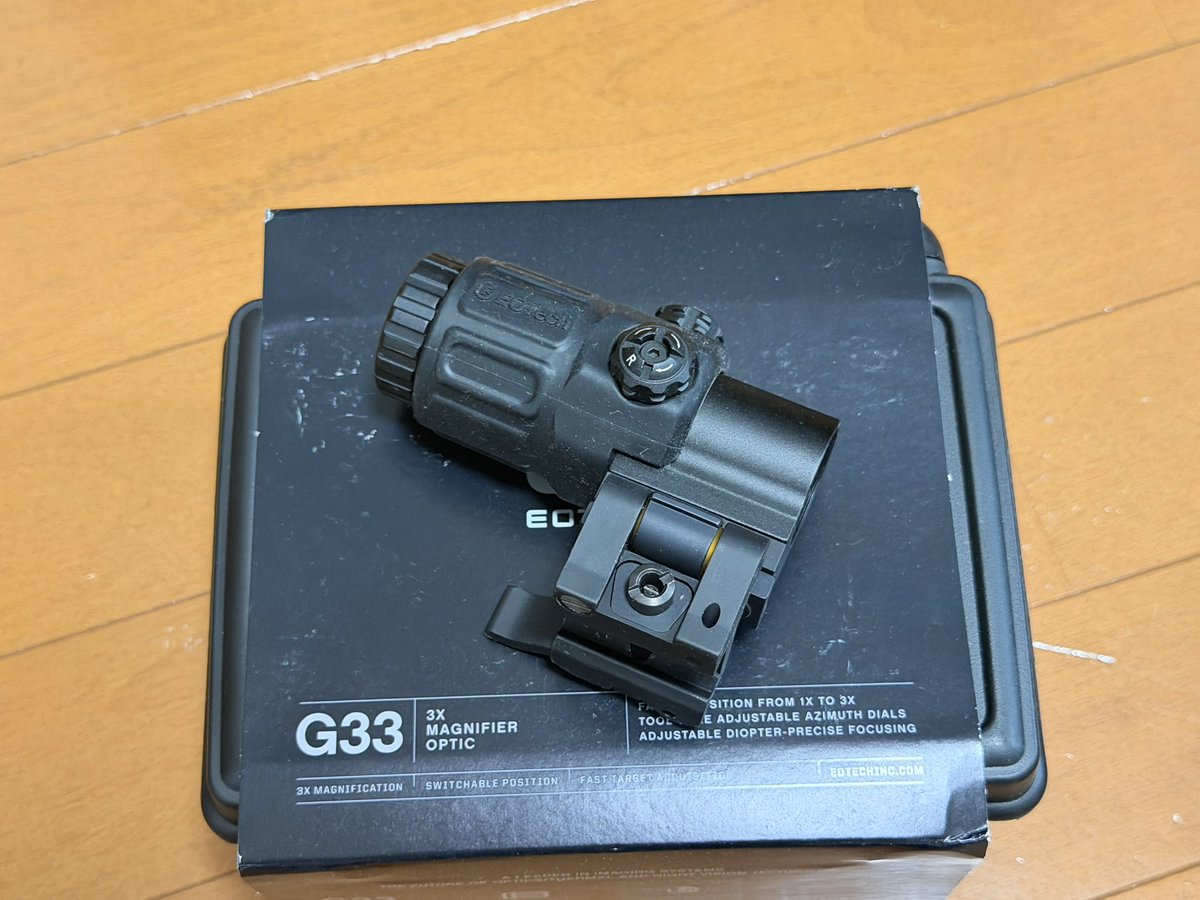 elingi03's tweet photo. #ミリタリー物販
EOTech G33
実物です。大きな傷なく綺麗かと思います。
送別85000円でお願いします https://t.co/YWu14g9hiJ