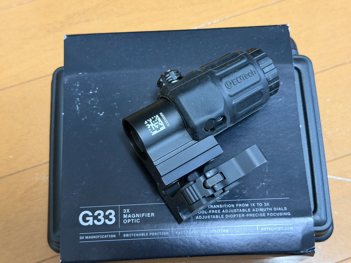elingi03's tweet photo. #ミリタリー物販
EOTech G33
実物です。大きな傷なく綺麗かと思います。
送別85000円でお願いします https://t.co/YWu14g9hiJ