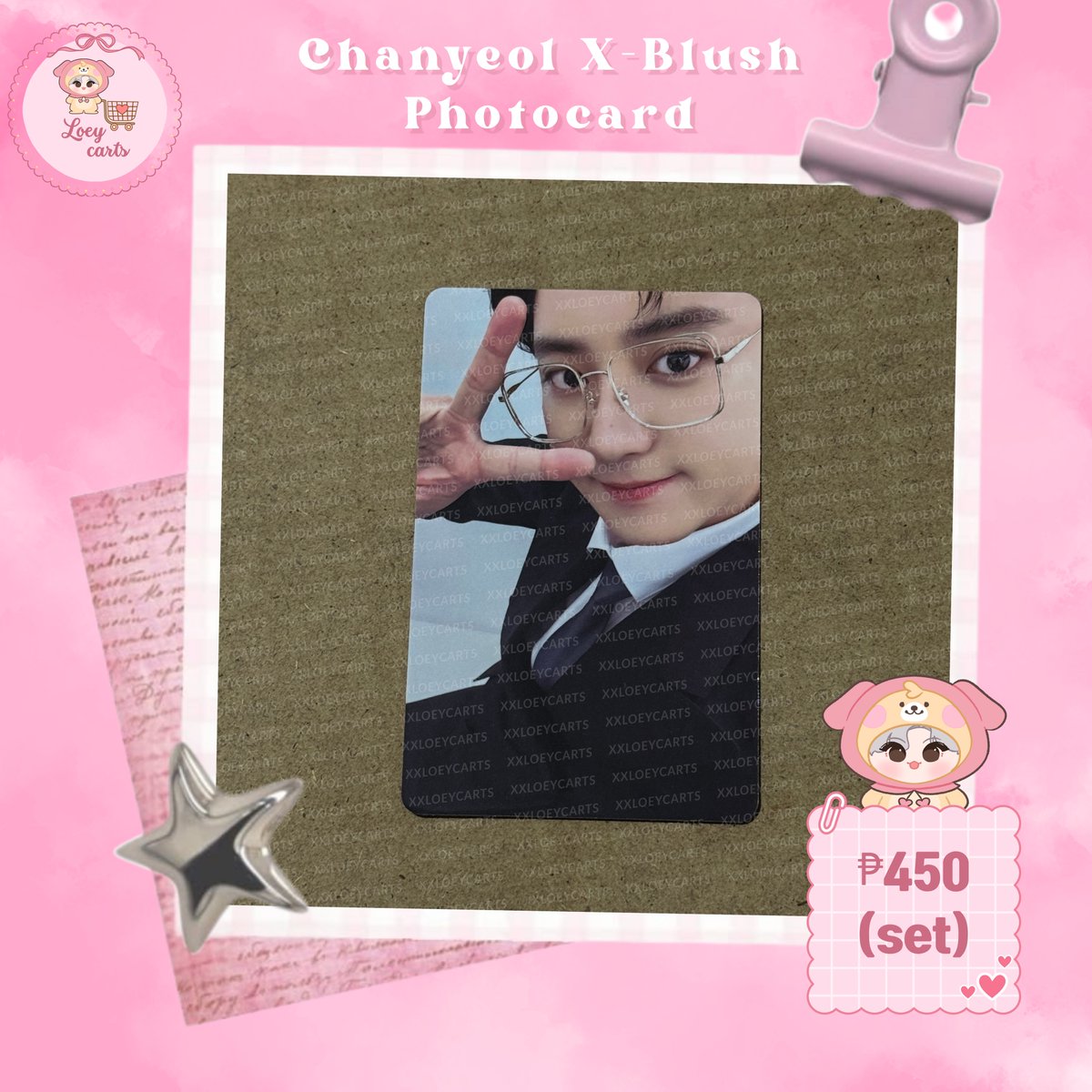xxloeycarts's tweet photo. wts lfb ph #xxloeycarts_sells

Chanyeol X-Blush Photocard Set

₱450

- selling as set only
- onhand
- x sensitive
- payo|1 week dop

MOP: Gcash/Maya 
MOD: Lalamove/J&amp;T

📍Manila

reply/dm to claim

t. exo chanyeol yeol xblush photocard pc ph https://t.co/89FFgEAZgE