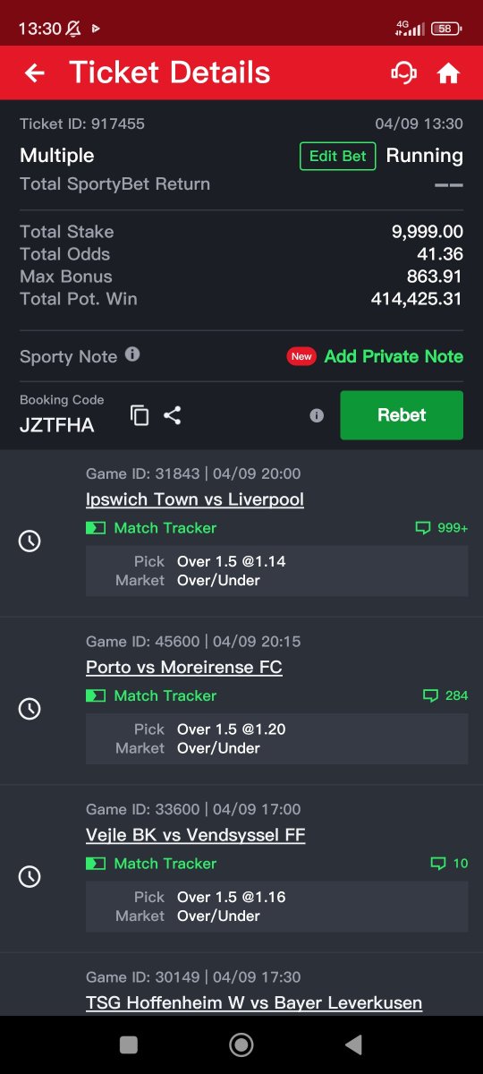 CALEB_IMUSTWIN's tweet photo. MY PICKS FOR THE WEEKEND 

CODE : JZTFHA

Stake or Pass ?
If pass, then why ?? https://t.co/2a6KaMqGfu