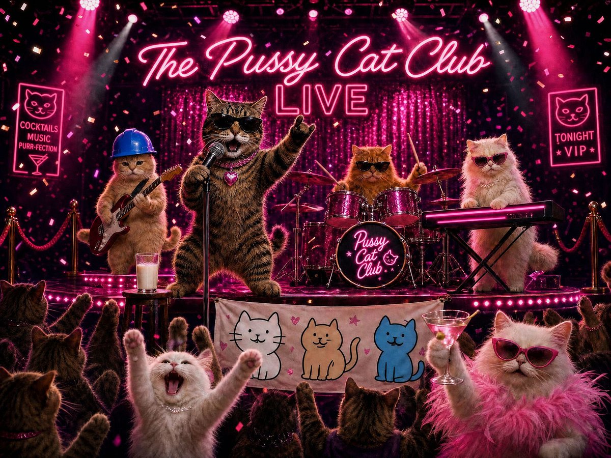 PussyCatClubRH's tweet photo. The Pussy Cat Club Live #9 is coming today at 10:30AM EST

Welcome to the hottest club on Robinhood

https://t.co/gevc41OWjp https://t.co/OF8K8uUFon
