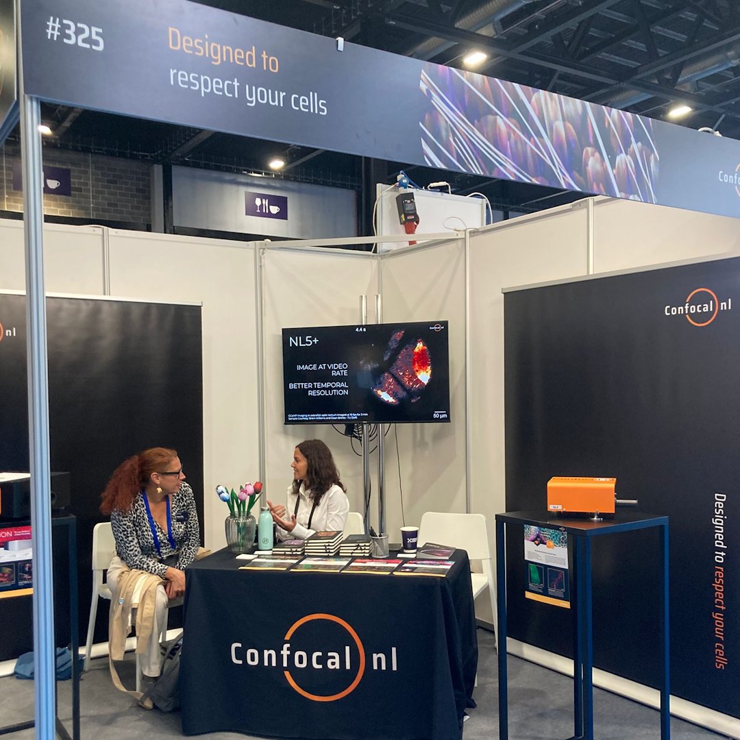 confocal_nl's tweet photo. That’s a wrap on @RoyalMicroSoc ! #IMC21! 🔬

It was great connecting with the microscopy community and learning more about their imaging challenges!

Thank you to everyone who stopped by our booth to explore our 𝑅𝐸scan technology! 

See you at the next one! https://t.co/wELKMKRgtf