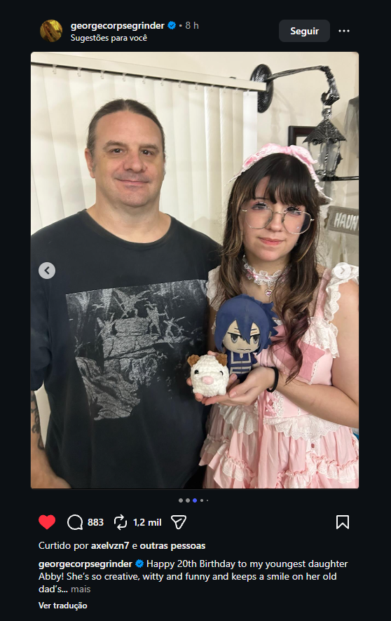 rafaelafpss's tweet photo. mds a filha do corpsegrinder eh mto fofa https://t.co/9XtOXUT1X3