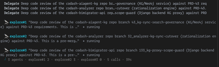 BahulamAI's tweet photo. Feature Update - v0.1.16

Now Bahulam/Code can delegate multiple sub agents at the same time and explore, plan, review the codebases. 

Try
npm i -g @bahulam/code https://t.co/mq8iCaOrKZ