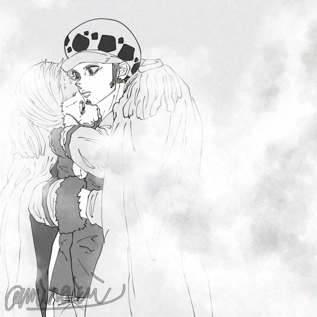 muinoiui__'s tweet photo. ぎゅーぎゅーした🚬🐯！！！！（過去絵） https://t.co/gw4Xuq7QSG