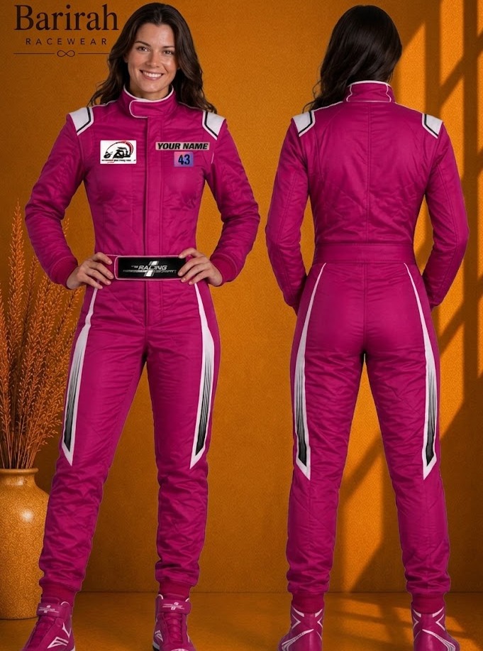 LoganSchlesser's tweet photo. Women’s Karting Racing Suit 2026 by Barirah Racewear—stylish, performance-ready gear for track days, practice sessions, competitions, and race-day action. https://t.co/xxDB1PBwCY