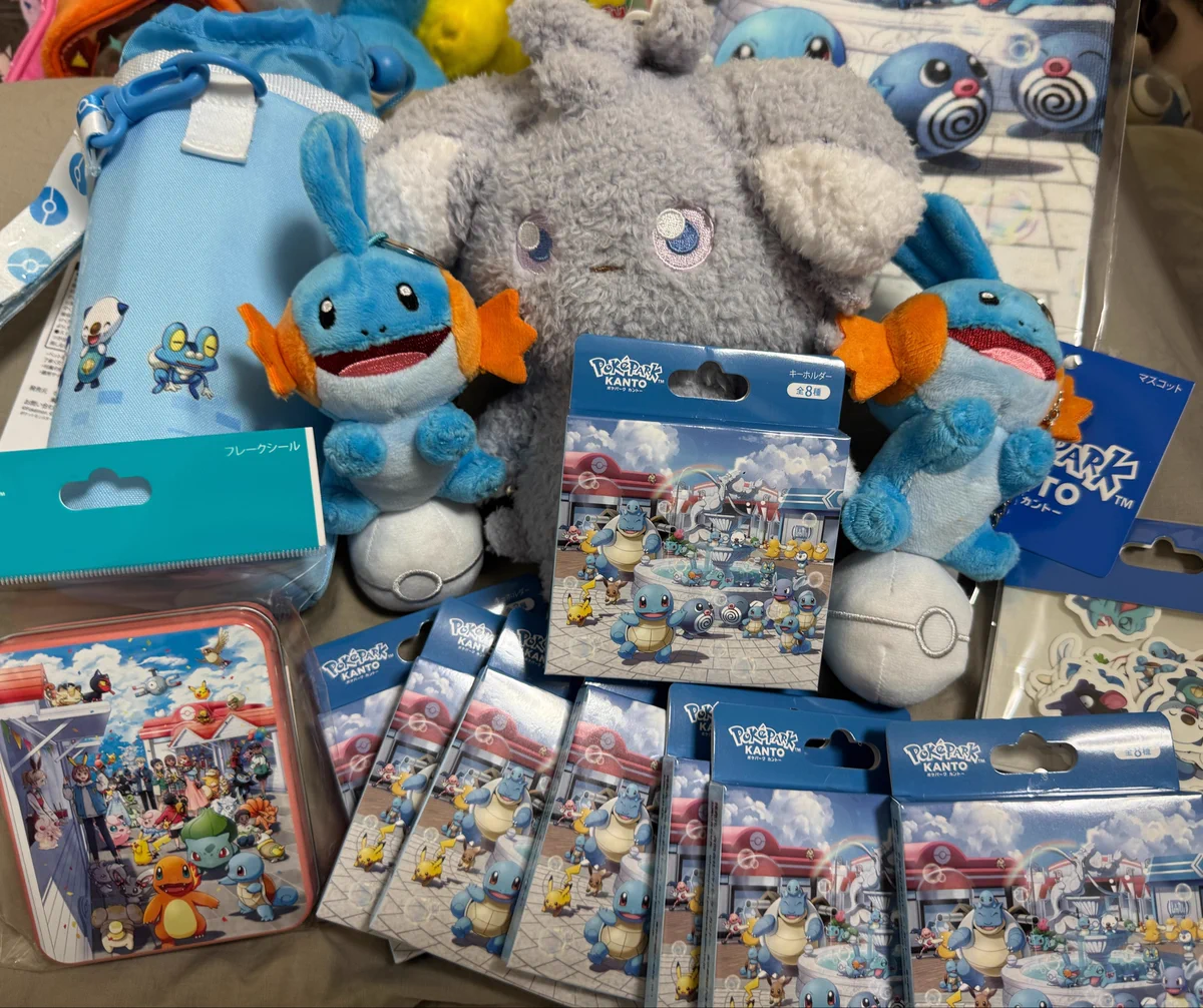 ポケパークカントー ミズゴロウ 夏グッズ3点セット あやとび on X: 