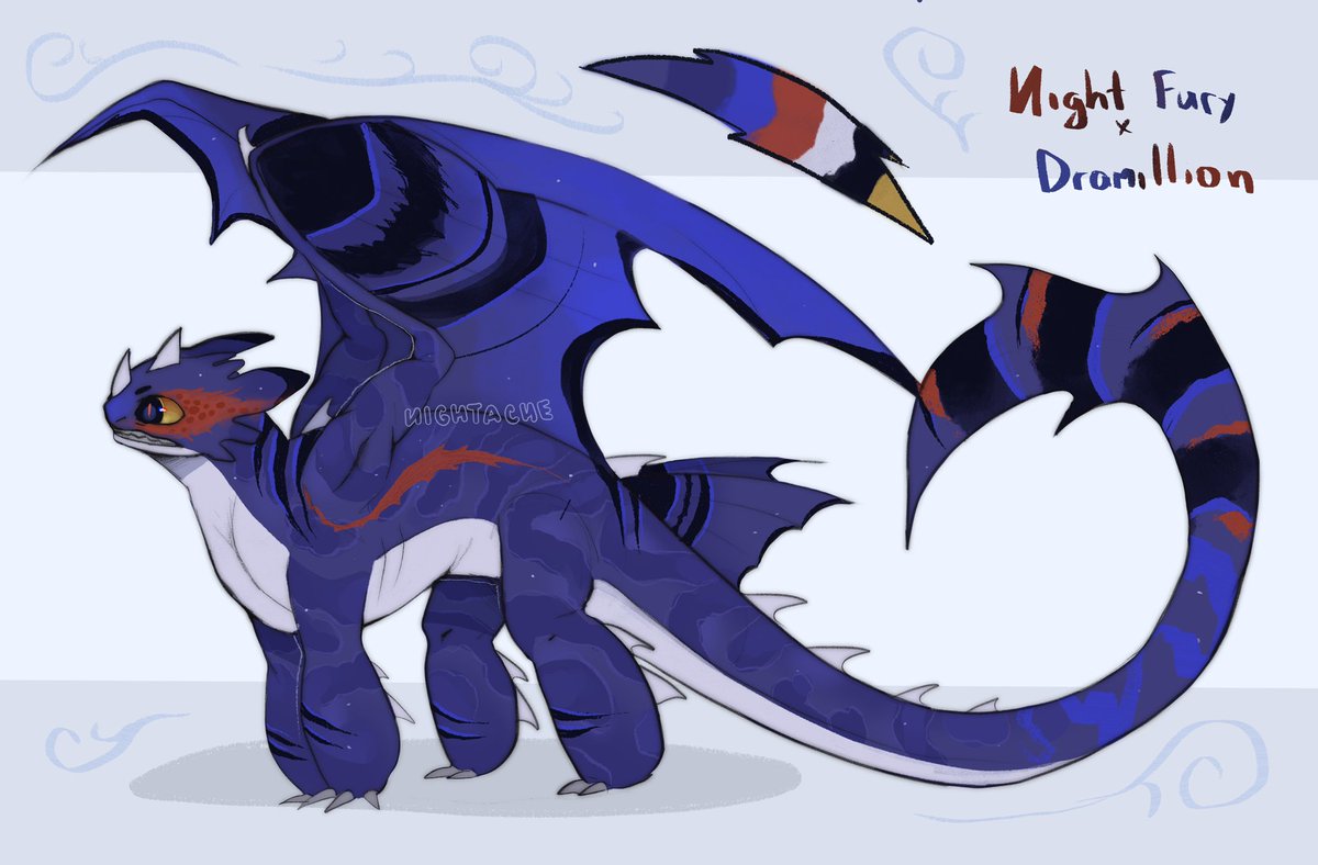 Lightni25116769's tweet photo. DRAMILLION X NIGHT FURY ADOPT๐๐
SB โ $45
MI โ $5
AB โ $100
AB2 โ $150 (+ icon or chibi of the adopt, your choice!)
paypal only!
#httyd #howtotrainyourdragon #dragonart
#nightfury #dragon #lightfury #httydart #toothless #originalcharacterart https://t.co/So5KH2JSc7